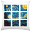 arte-mosaico notte stellata, Van Gogh