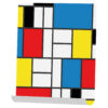 arte-Giallo Blu Rosso Nero, Mondrian